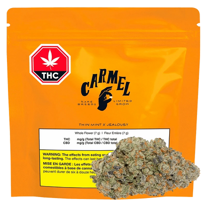 Carmel 7 g Thin Mint x Jealousy Flower