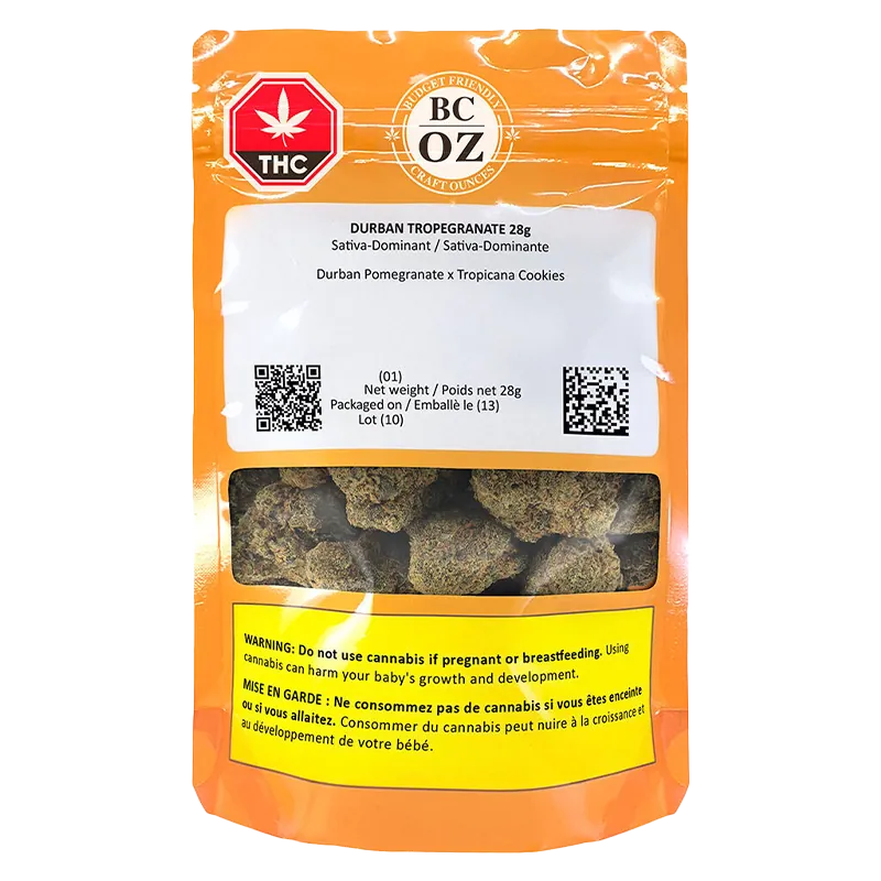 BC Oz 28 g Durban Tropegranate Flower