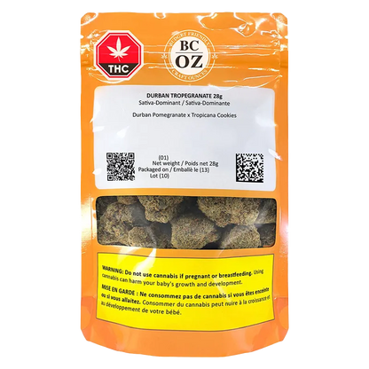 BC Oz 28 g Durban Tropegranate Flower