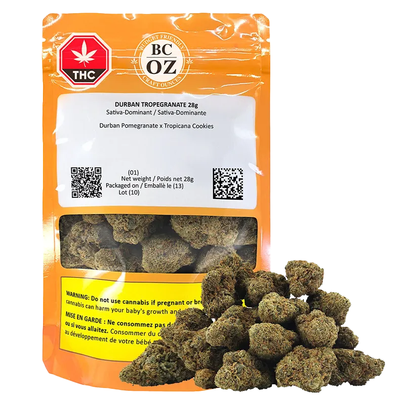 BC Oz 28 g Durban Tropegranate Flower