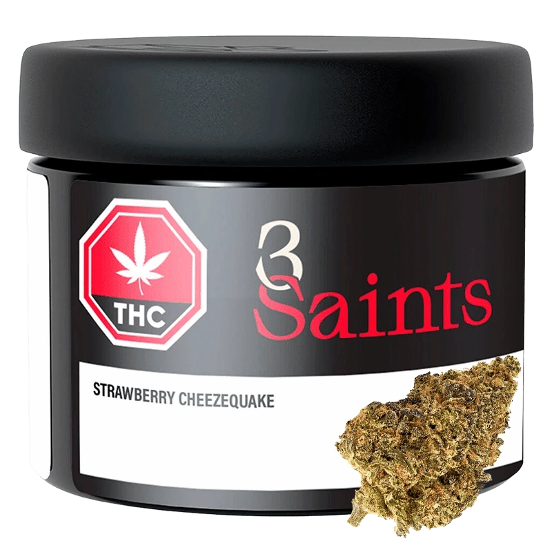 3Saints 7 g Strawberry Cheezequake Flower