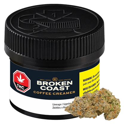 Broken Coast 3.5 g Coffee Creamer Flower