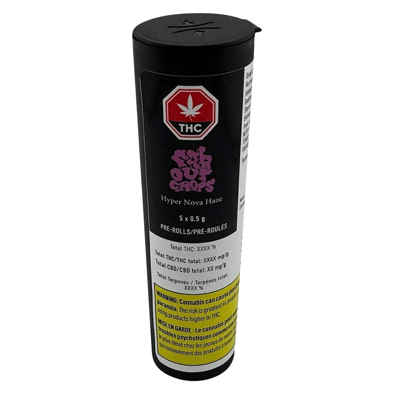 Far Out Crops 2.5 g HyperNova Haze PR 5 x 0.5 g Pre-Rolls