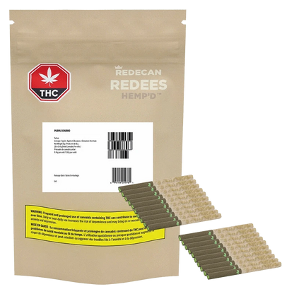 Redecan 8 g Purple Churro Redees Hemp'd PR 20 x 0.4 g Pre-Rolls