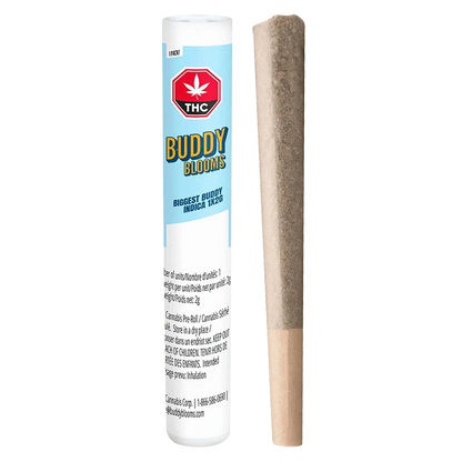 Buddy Blooms 2 g Biggest Buddy Indica PR 1 x 2 g Pre-Rolls