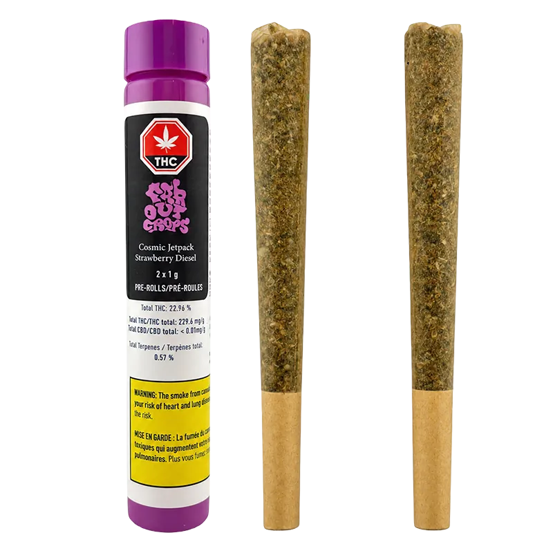 Far Out Crops 2 g Cosmic Jetpack PR 2 x 1 g Pre-Rolls