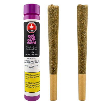 Far Out Crops 2 g Cosmic Jetpack PR 2 x 1 g Pre-Rolls