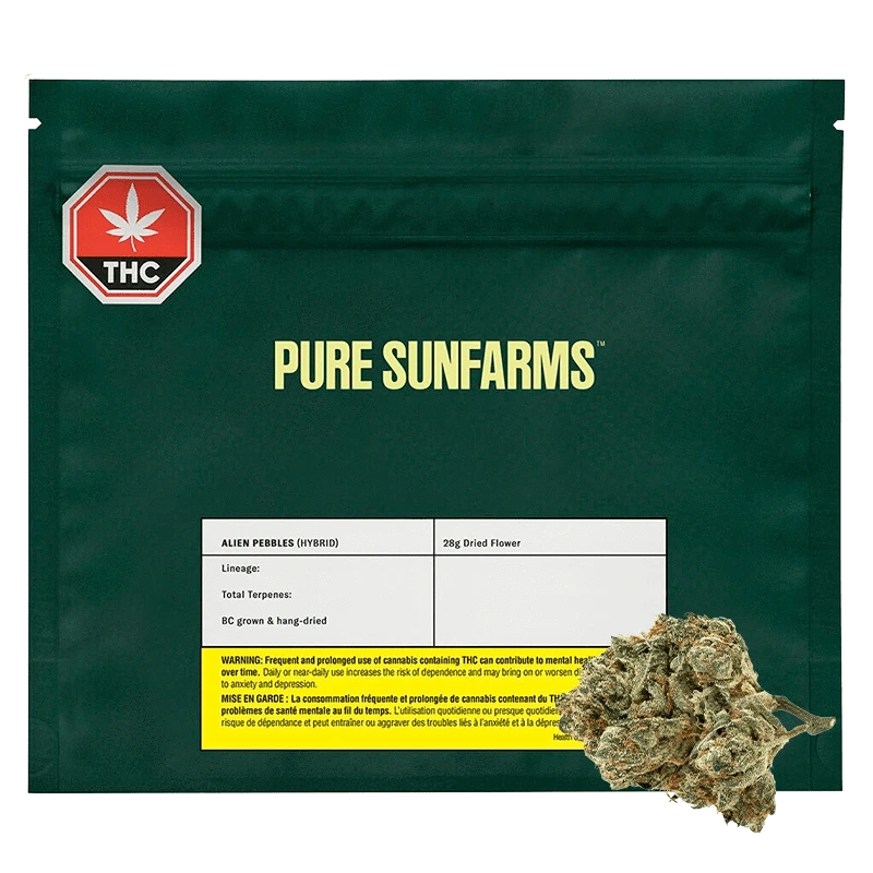 Pure Sunfarms 28 g Alien Pebbles Flower