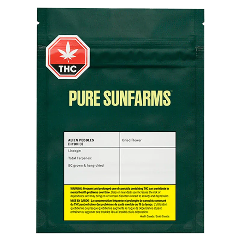 Pure Sunfarms 7 g Alien Pebbles Flower