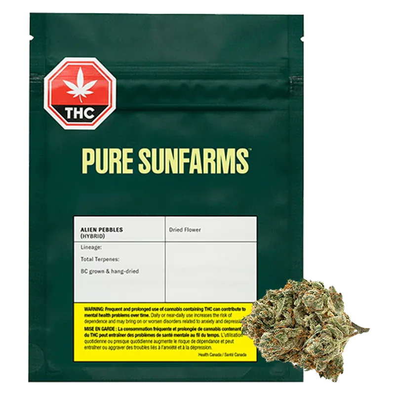 Pure Sunfarms 7 g Alien Pebbles Flower