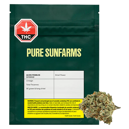 Pure Sunfarms 7 g Alien Pebbles Flower