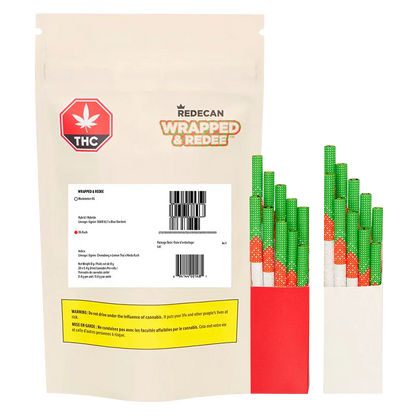 Redecan 8 g Wrapped & Redee PR 20 x 0.4 g Pre-Rolls