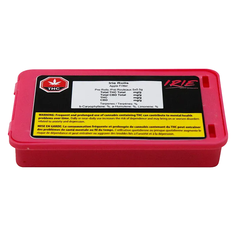 Irie PR 5 x 0.5 g: Lowest Price | Canna Cabana Irie PR 5 x 0.5 g: Lowest Price | Canna Cabana