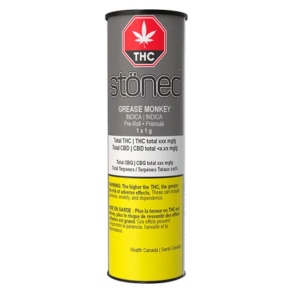 Stoned 1 g Grease Monkey PR 1 x 1 g Pre-Rolls