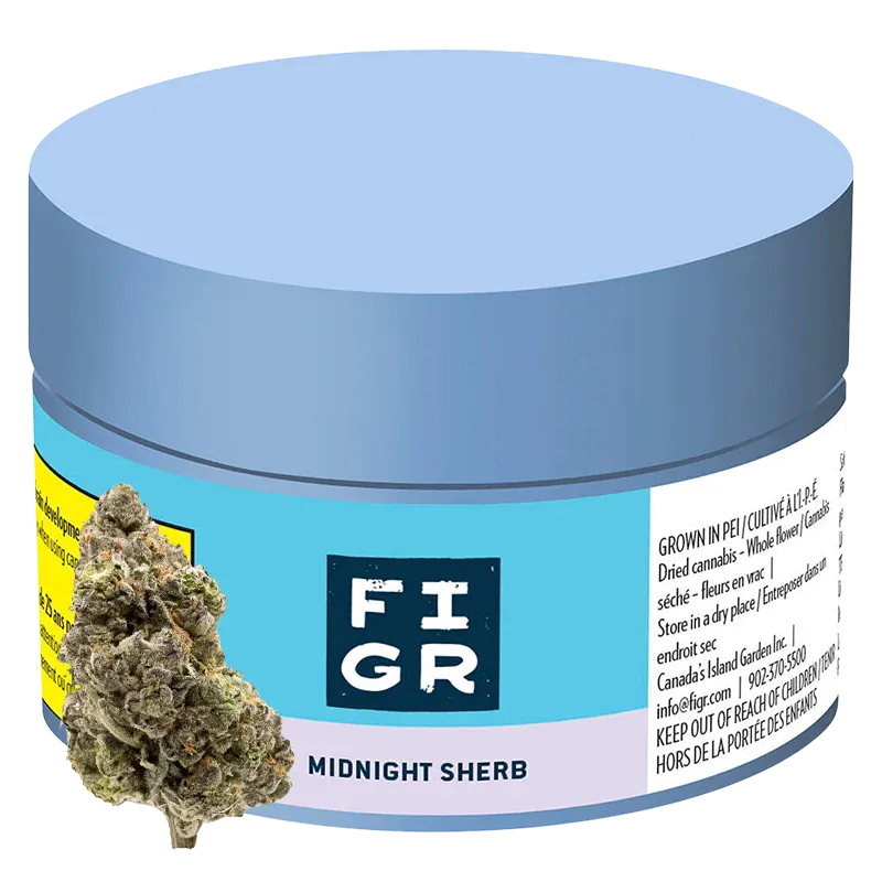 FIGR 3.5 g Midnight Sherb Flower