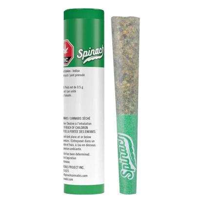 Spinach 0.5 g West Coast Cookies PR 1 x 0.5 g Pre-Rolls