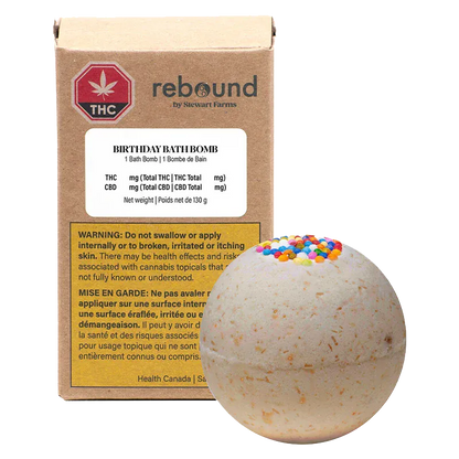 Rebound 130 g Birthday Bath Bomb Topicals