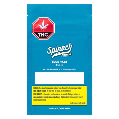 Spinach 7 g Grindz - Blue Razz Flower