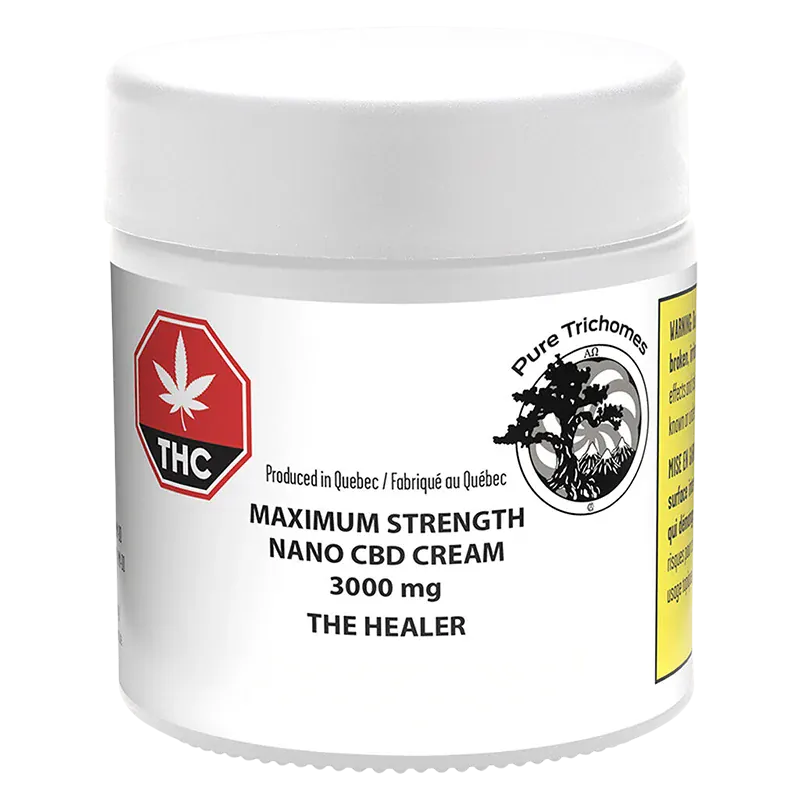 Maximum Strength Nano CBD Cream The Healer: Lowest Price | Canna