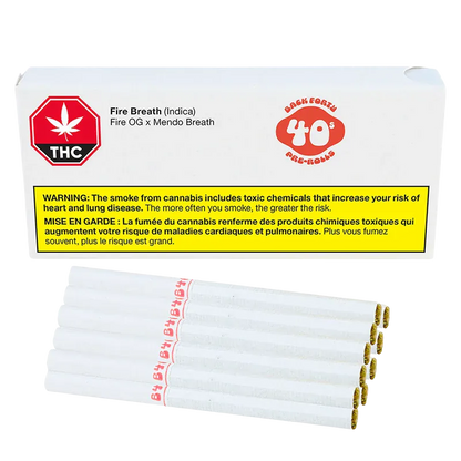 Back Forty 3.5 g Fire Breath PR 10 x 0.35 g Pre-Rolls