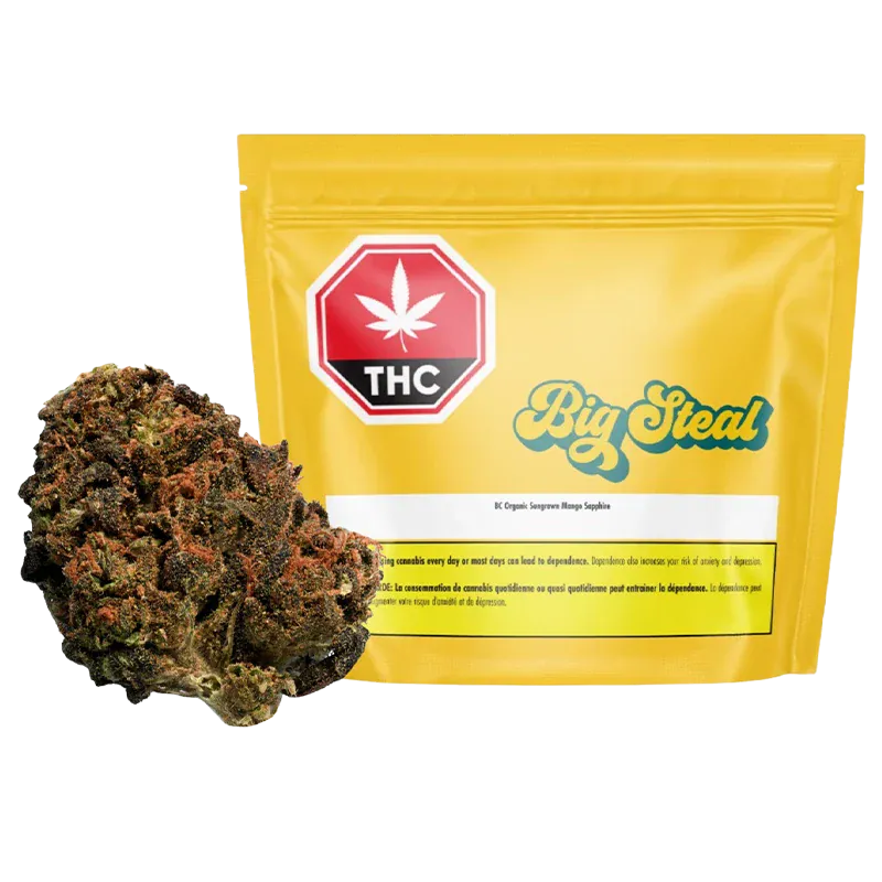 Thrifty 28 g BC Organic Sun Grown Mango Sapphire Flower