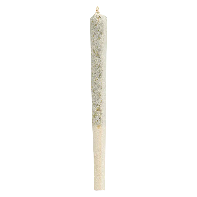 Single vertical joint photographed on a white background, labeled as Apples & Bananas PR 5 x 0.5 g.