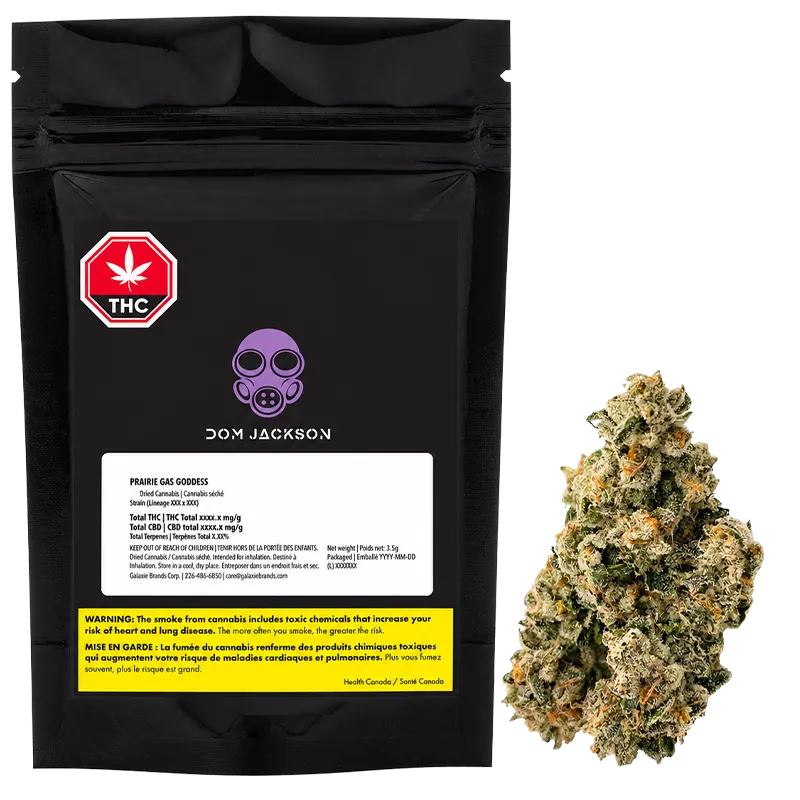 Dom Jackson 7 g Prairie Gas Goddess Flower