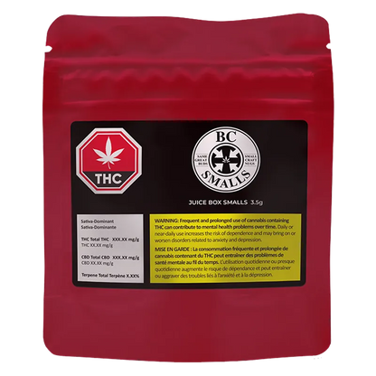 BC Smalls 3.5 g Juice Box Smalls Flower