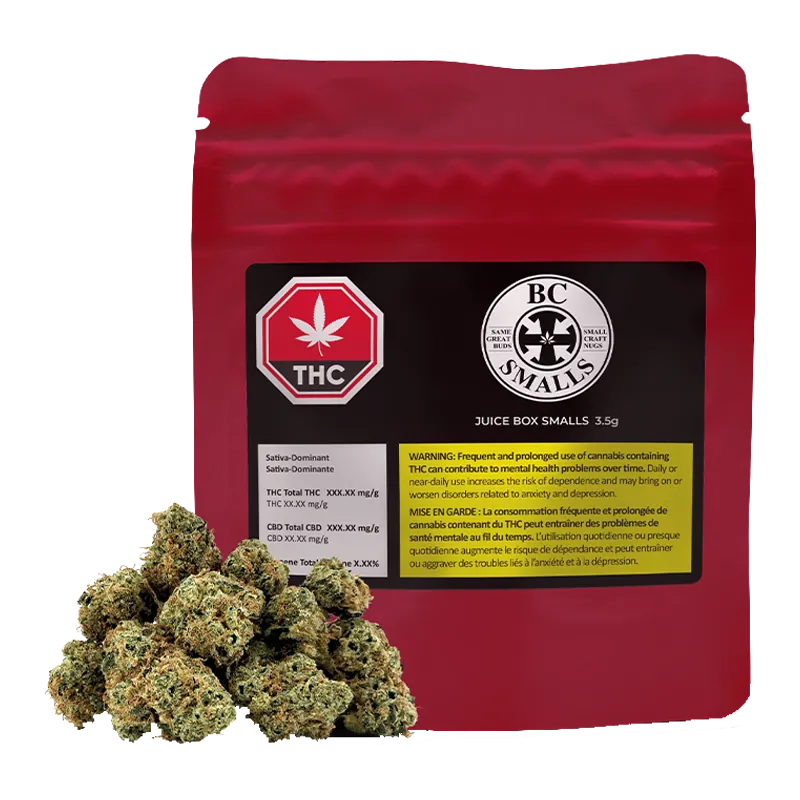 BC Smalls 3.5 g Juice Box Smalls Flower