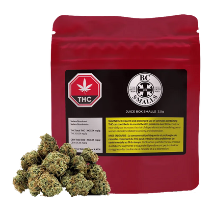 BC Smalls 3.5 g Juice Box Smalls Flower