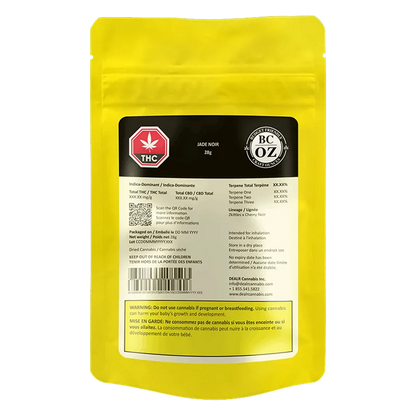 BC Oz 28 g Jade Noir Flower
