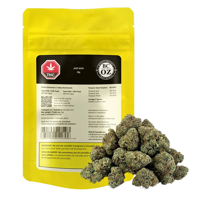 BC Oz 28 g Jade Noir Flower