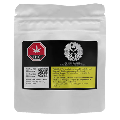 BC Smalls 3.5 g 6Th Sense Smalls Flower