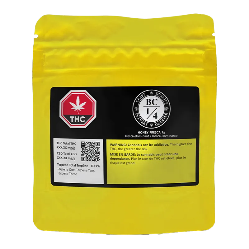 BC 1/4 7 g Honey Fresca Flower