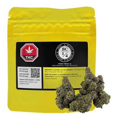 BC 1/4 7 g Honey Fresca Flower