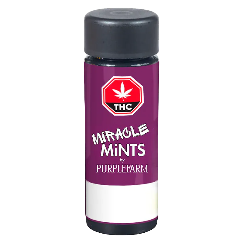 Purple Farm 1.5 g Miracle Mints PR 3 x 0.5 g Pre-Rolls
