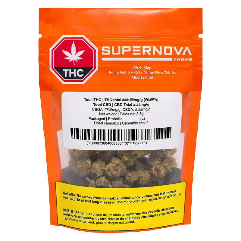 Supernova Farms 3.5 g B!tch Slap Flower