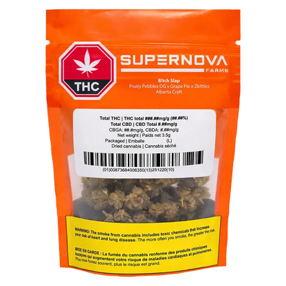 Supernova Farms 3.5 g B!tch Slap Flower