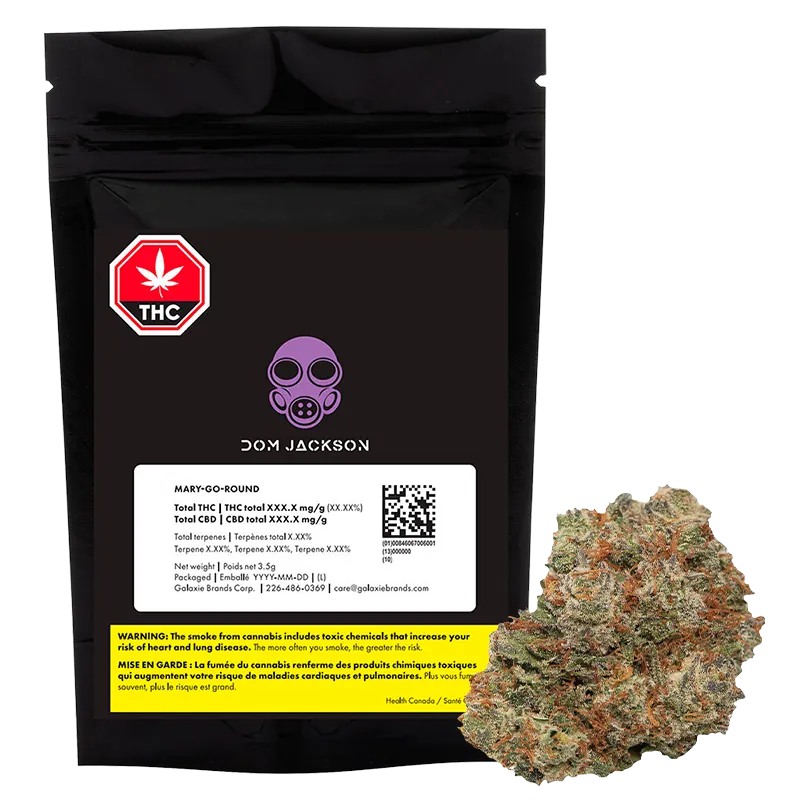 Dom Jackson 7 g Mary-Go-Round Flower