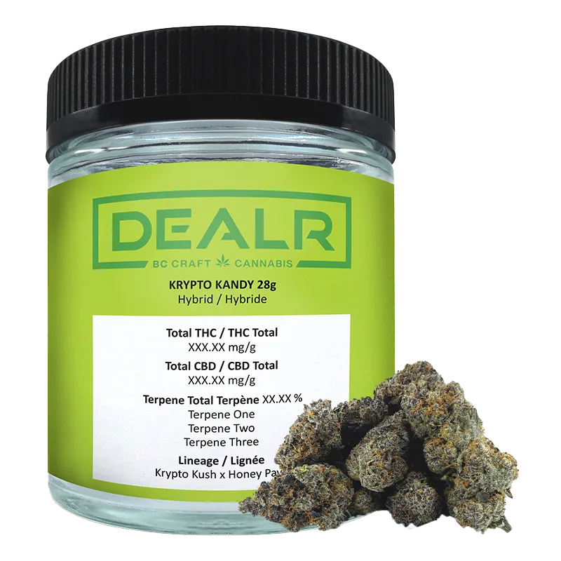 DEALR 28 g Krypto Kandy` Whole Flower