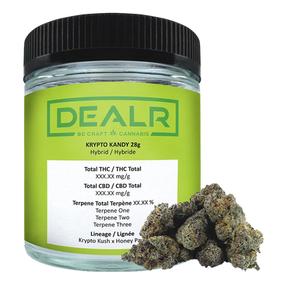 DEALR 28 g Krypto Kandy` Whole Flower