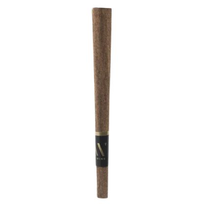 Straight-on view of a single "Strawberry Froyo Blunt PR 1 x 1 g" standing upright on a white background with a black-and-gold band near the base.