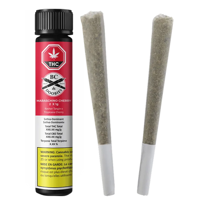 BC Doobies 2 g Maraschino Cherry PR 2 x 1 g Joints