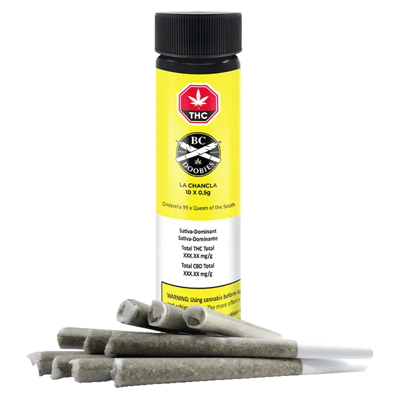 BC Doobies 5 g La Chancla PR 10 x 0.5 g Joints