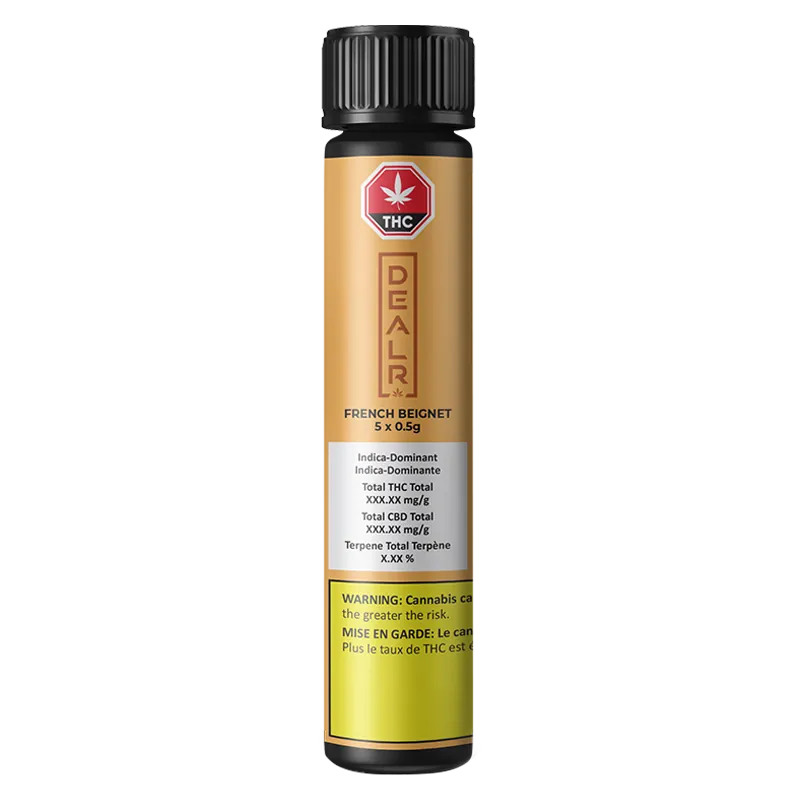 DEALR 2.5 g French Beignet PR 5 x 0.5 g Joints