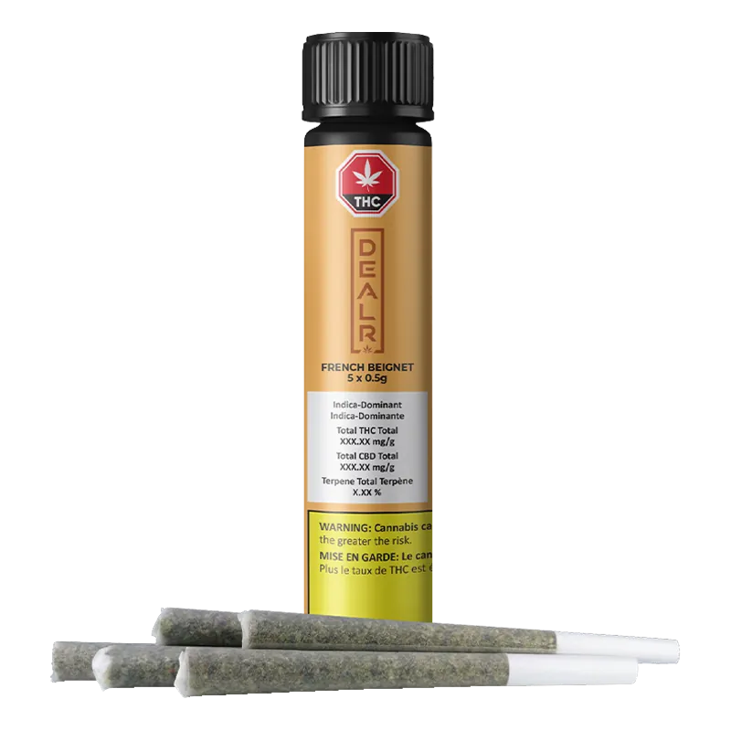DEALR 2.5 g French Beignet PR 5 x 0.5 g Joints