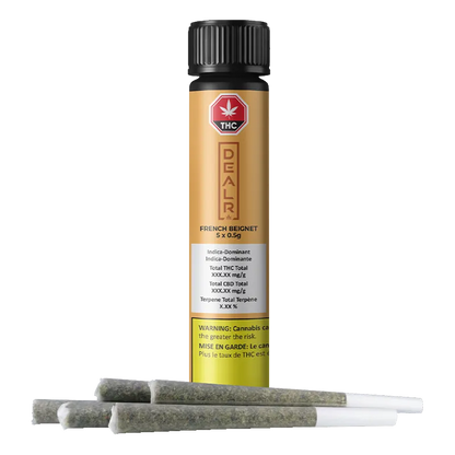DEALR 2.5 g French Beignet PR 5 x 0.5 g Joints