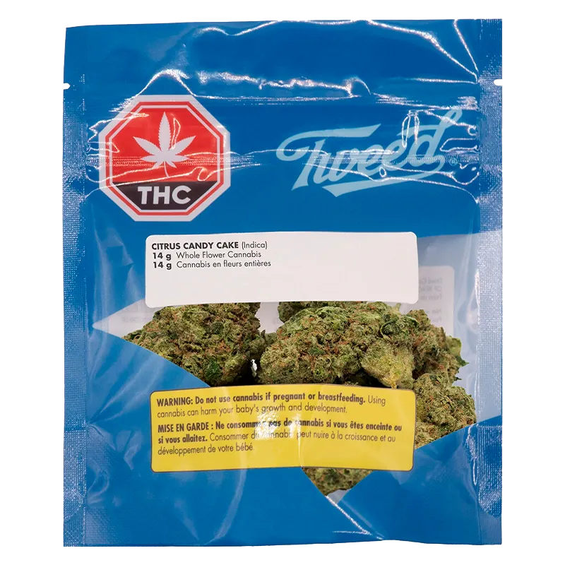 Tweed 14 g Citrus Candy Cake Flower