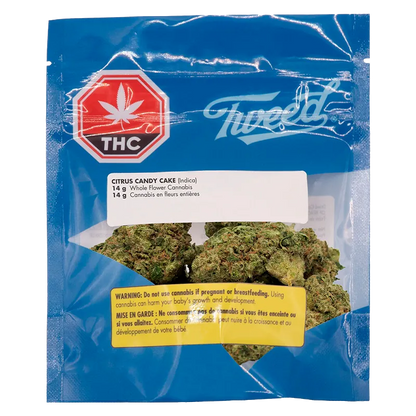 Tweed 14 g Citrus Candy Cake Flower