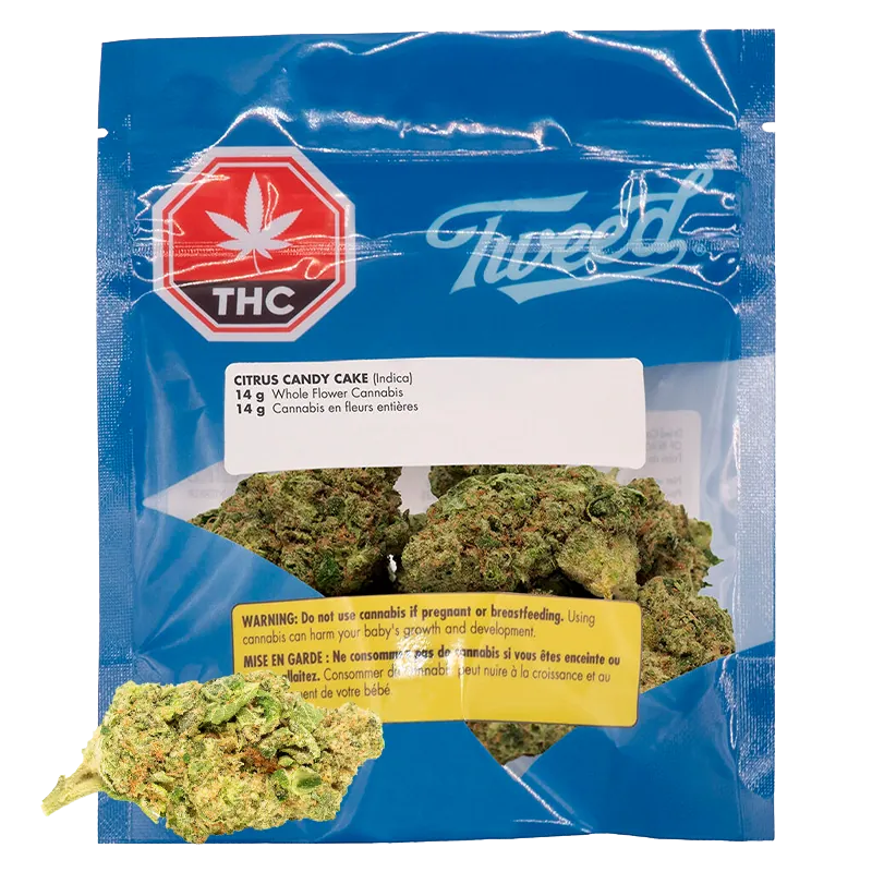 Tweed 14 g Citrus Candy Cake Flower